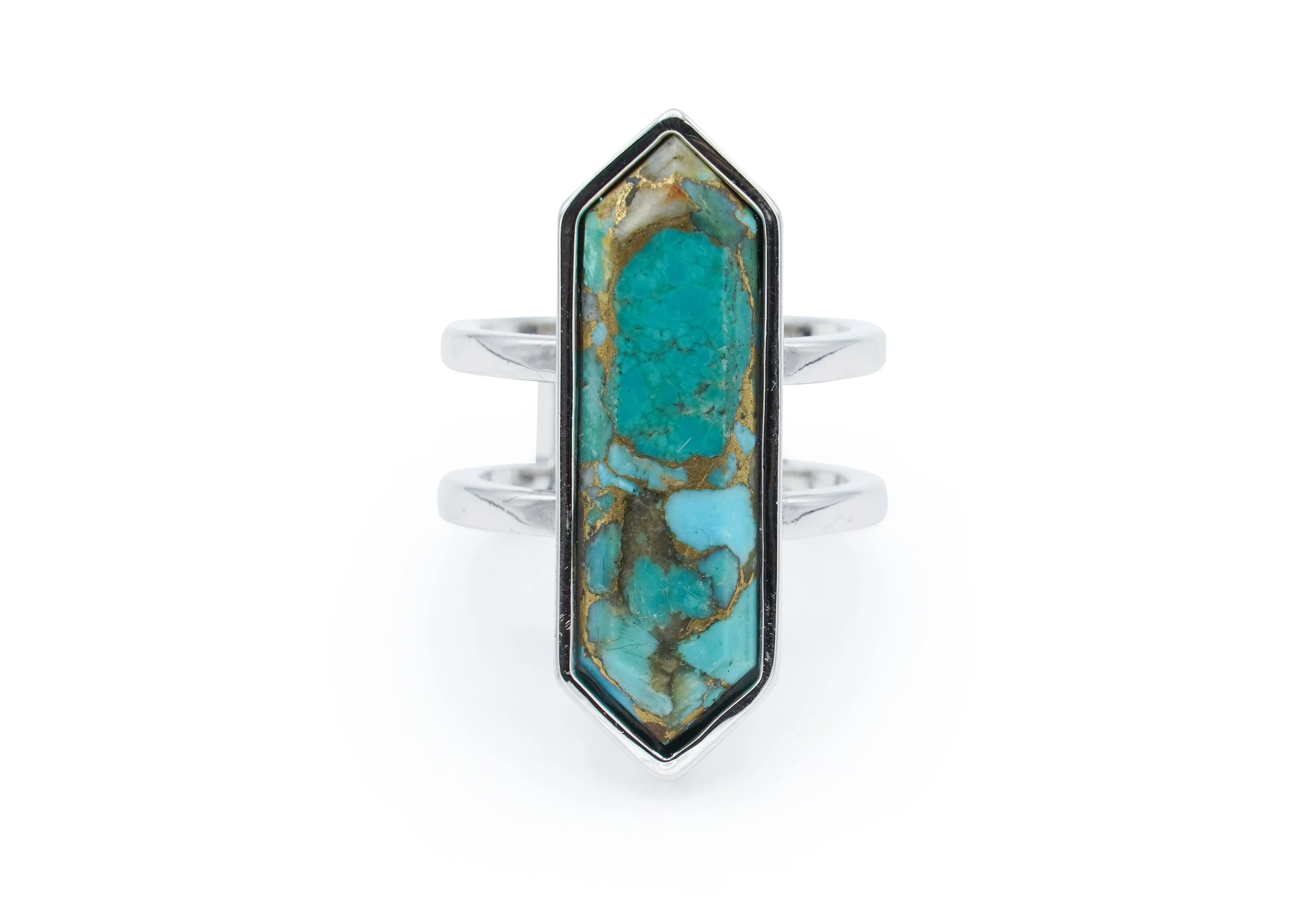 Turquoise Diamond Ring (r)