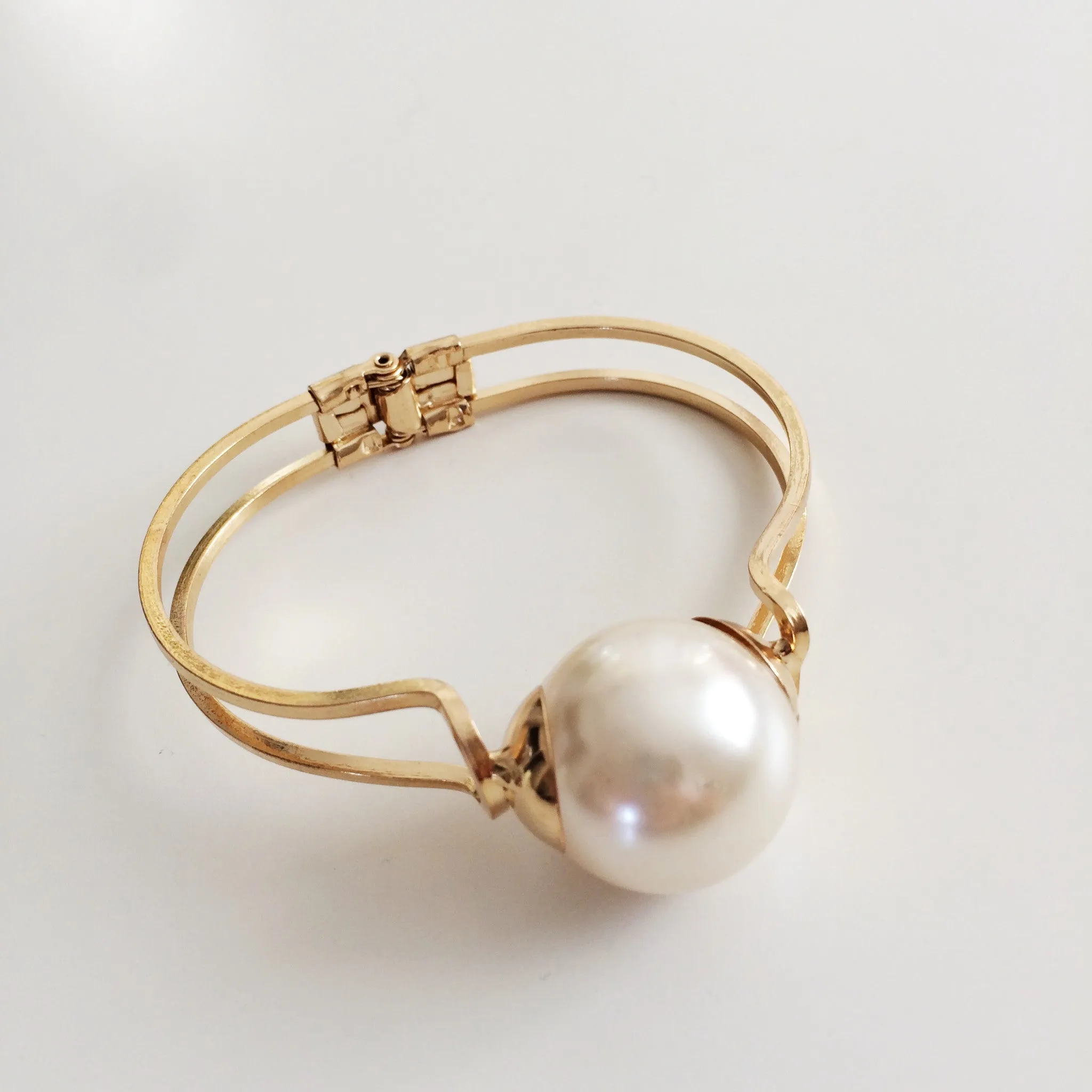 Valentina Pearl Cuff Bracelet