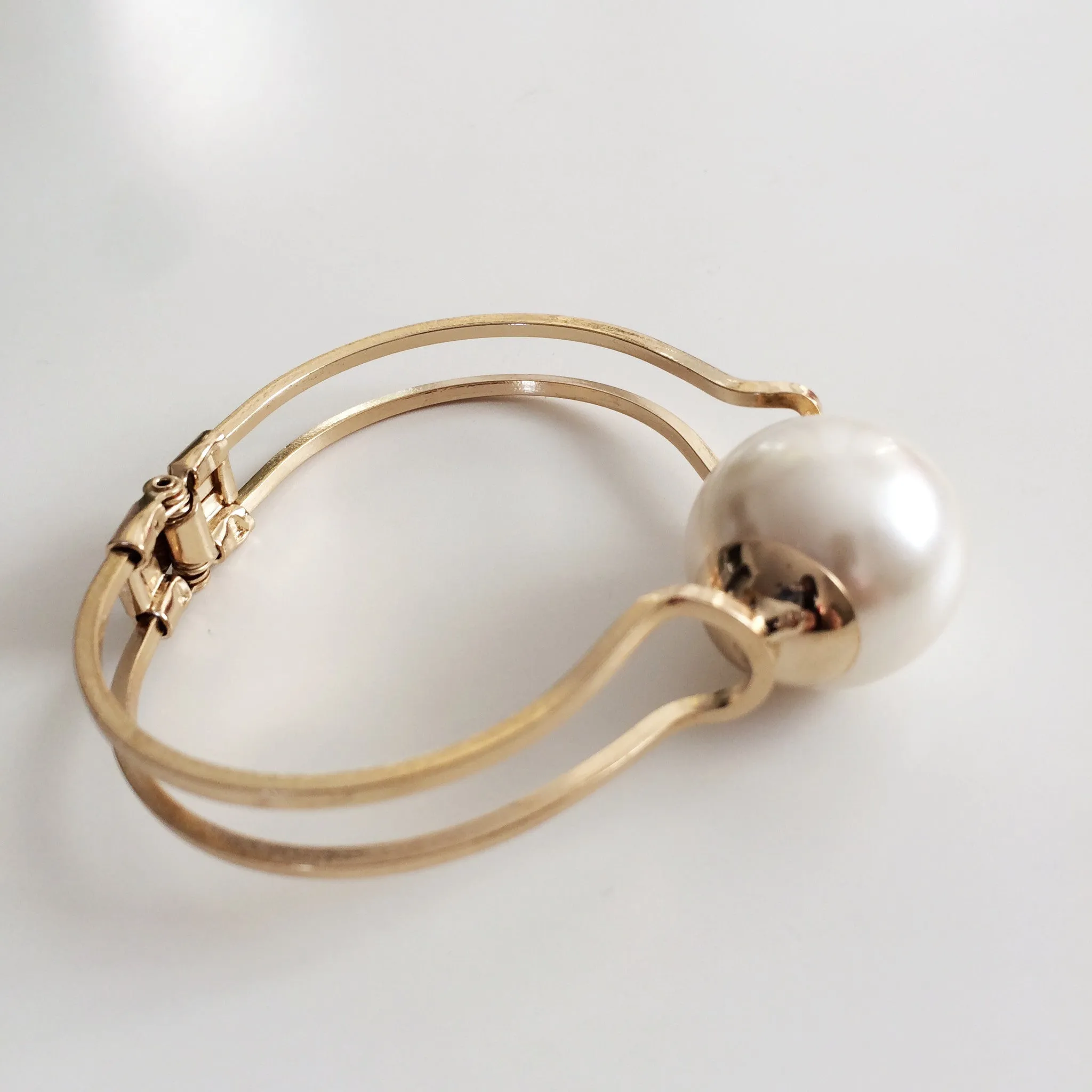 Valentina Pearl Cuff Bracelet