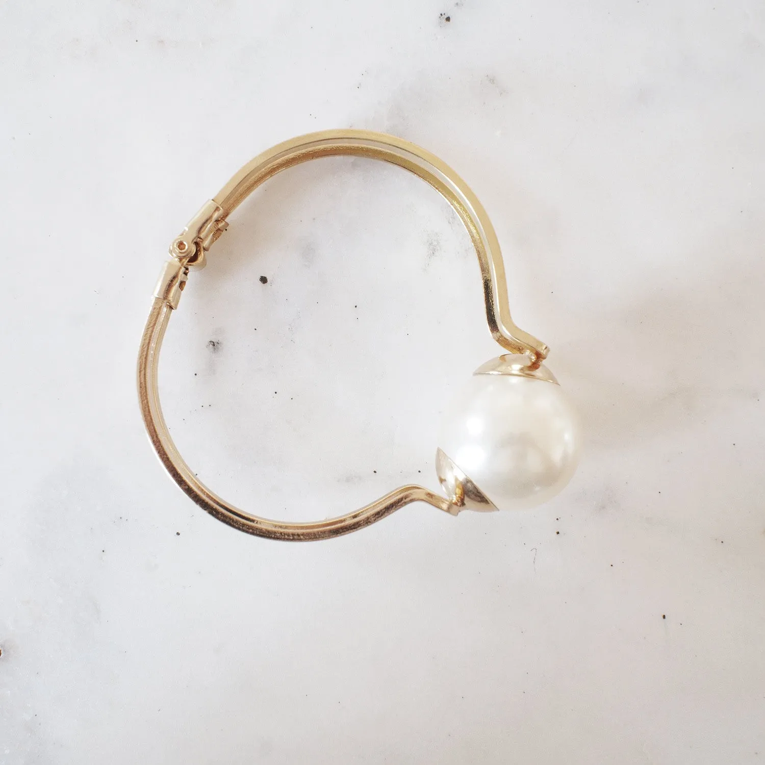 Valentina Pearl Cuff Bracelet