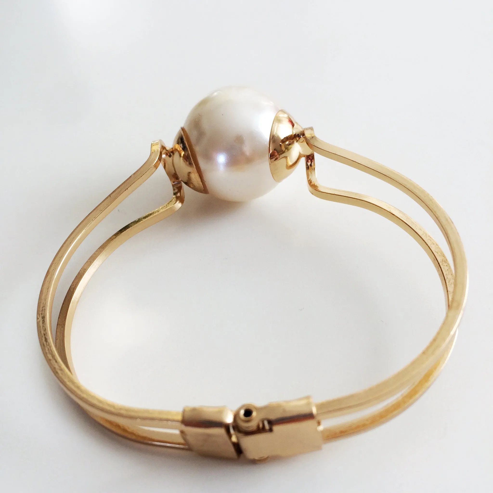 Valentina Pearl Cuff Bracelet