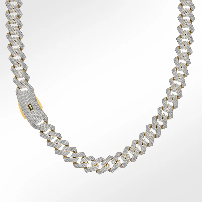 Women's Necklace/Choker - Monaco Chain EDGE Swarovski